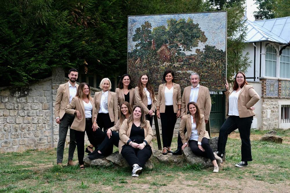 l'équipe de l'agence Domaine du Parc