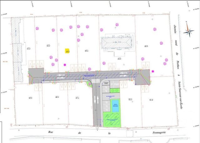 terrain à vendre - 487.0 m2 - CHAILLY EN BIERE - 77 - ILE-DE-FRANCE - Century 21 Domaine Du Parc