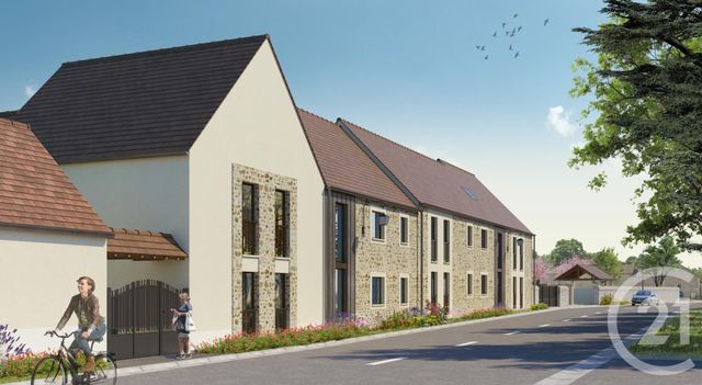 Appartement F3 à vendre - 3 pièces - 88.1 m2 - ST SAUVEUR SUR ECOLE - 77 - ILE-DE-FRANCE - Century 21 Domaine Du Parc