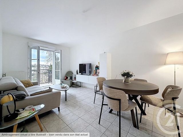 Appartement F2 à vendre - 2 pièces - 47.07 m2 - ST FARGEAU PONTHIERRY - 77 - ILE-DE-FRANCE - Century 21 Domaine Du Parc