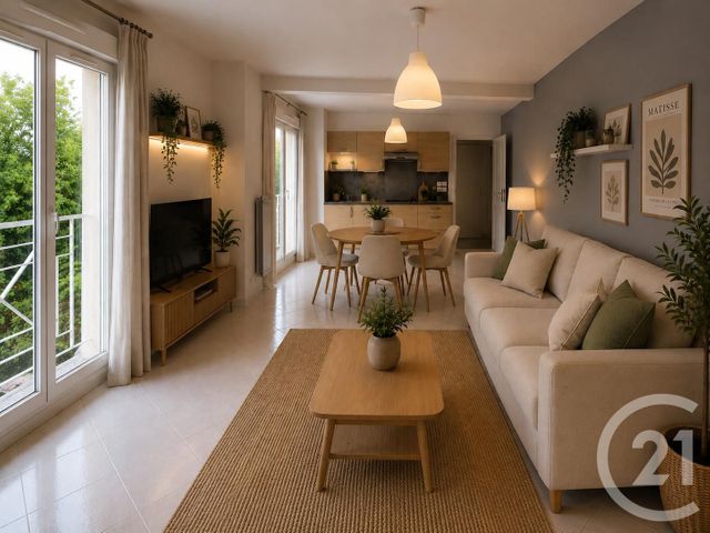 Appartement F2 à louer - 2 pièces - 44.9 m2 - AVON - 77 - ILE-DE-FRANCE - Century 21 Domaine Du Parc
